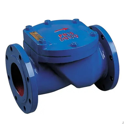 Válvula de control ensanchada aleta hidráulica de bola de las aguas residuales PN10 de la válvula de control del arrabio QT450