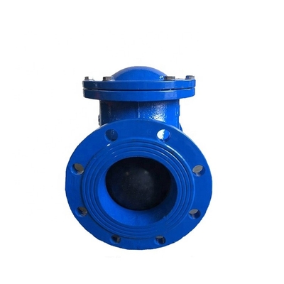 Válvula de control de goma dúctil nodular de aleta DN50 de la válvula de control del arrabio de H44X-16Q