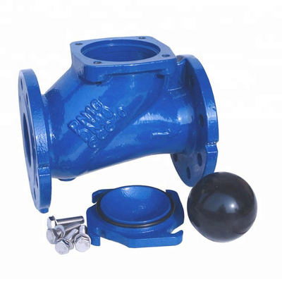 Aguas residuales de bombeo industriales asentadas de goma de la válvula de control de HQ41X F6 QT450