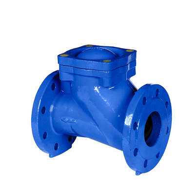 Válvula de control de goma de oscilación de la aleta de la válvula de control de oscilación del arrabio del estruendo F6 GGG50 QT450