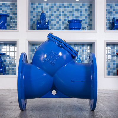 Tipo dúctil tipo azul tamiz del arrabio Y del extremo Y del reborde del estruendo del tamiz